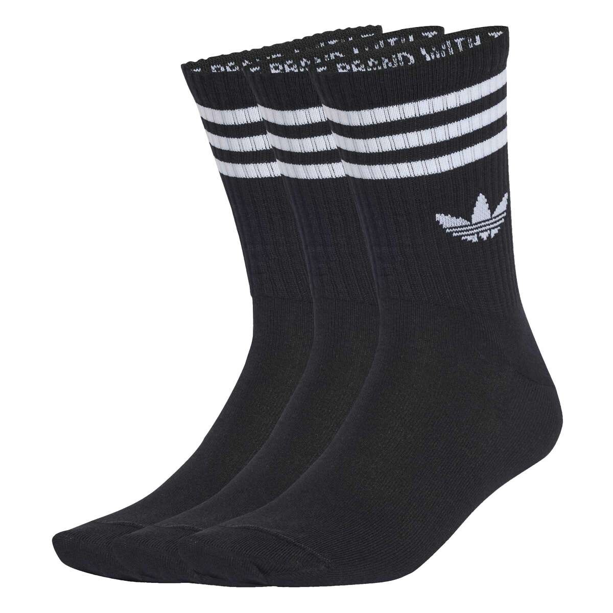Medias Media larga Sock 3 Pack Unisex - Negro 