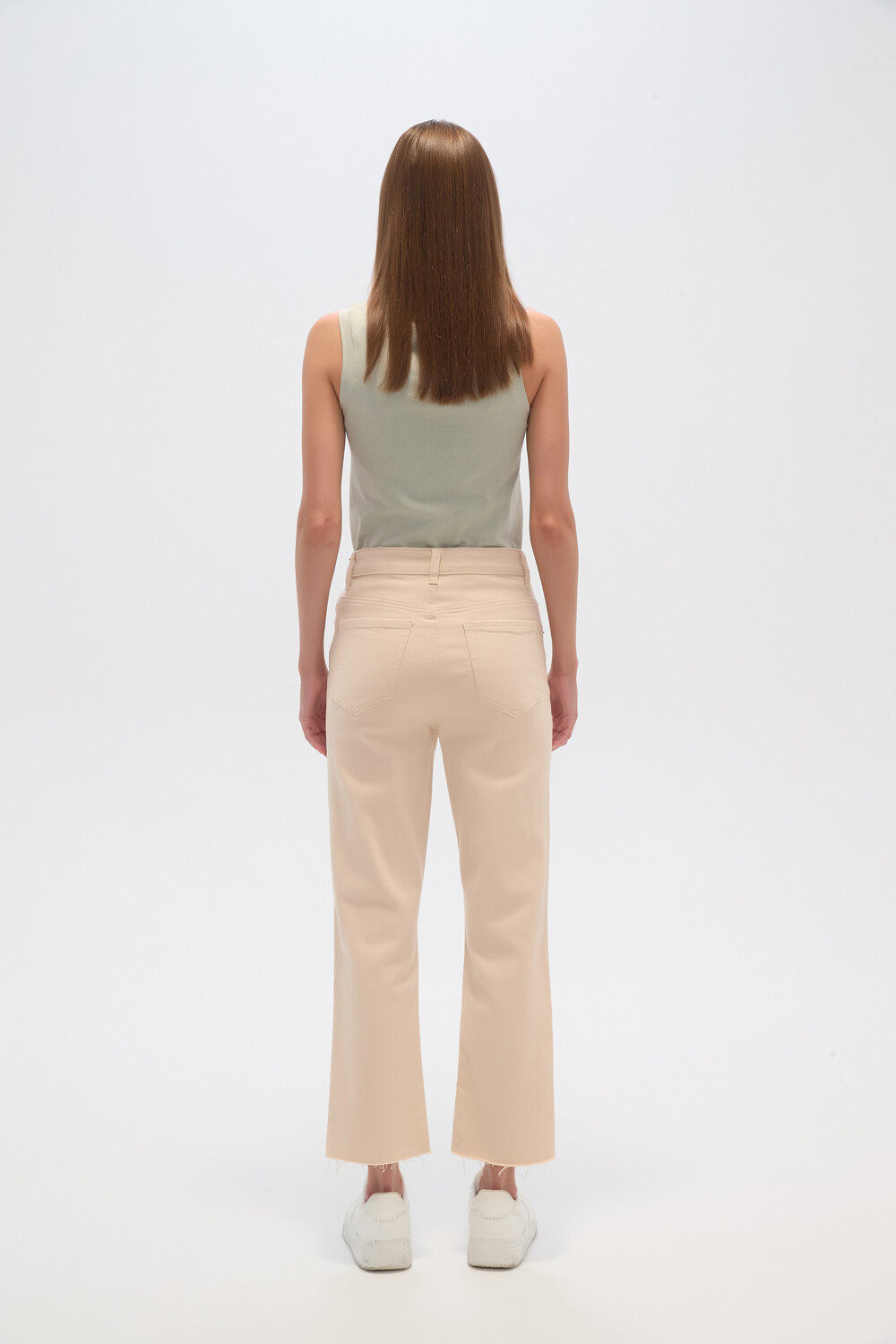 Pantalon Vilehada Beige Claro