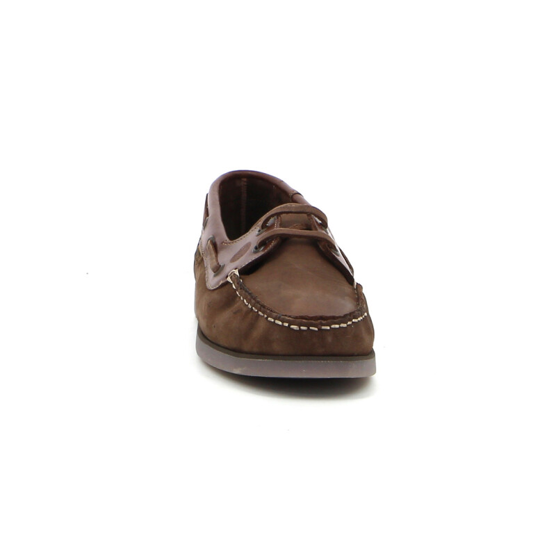 Mocasin Country de Hombre Nautico Nob/nautilus Chocolate-tabaco