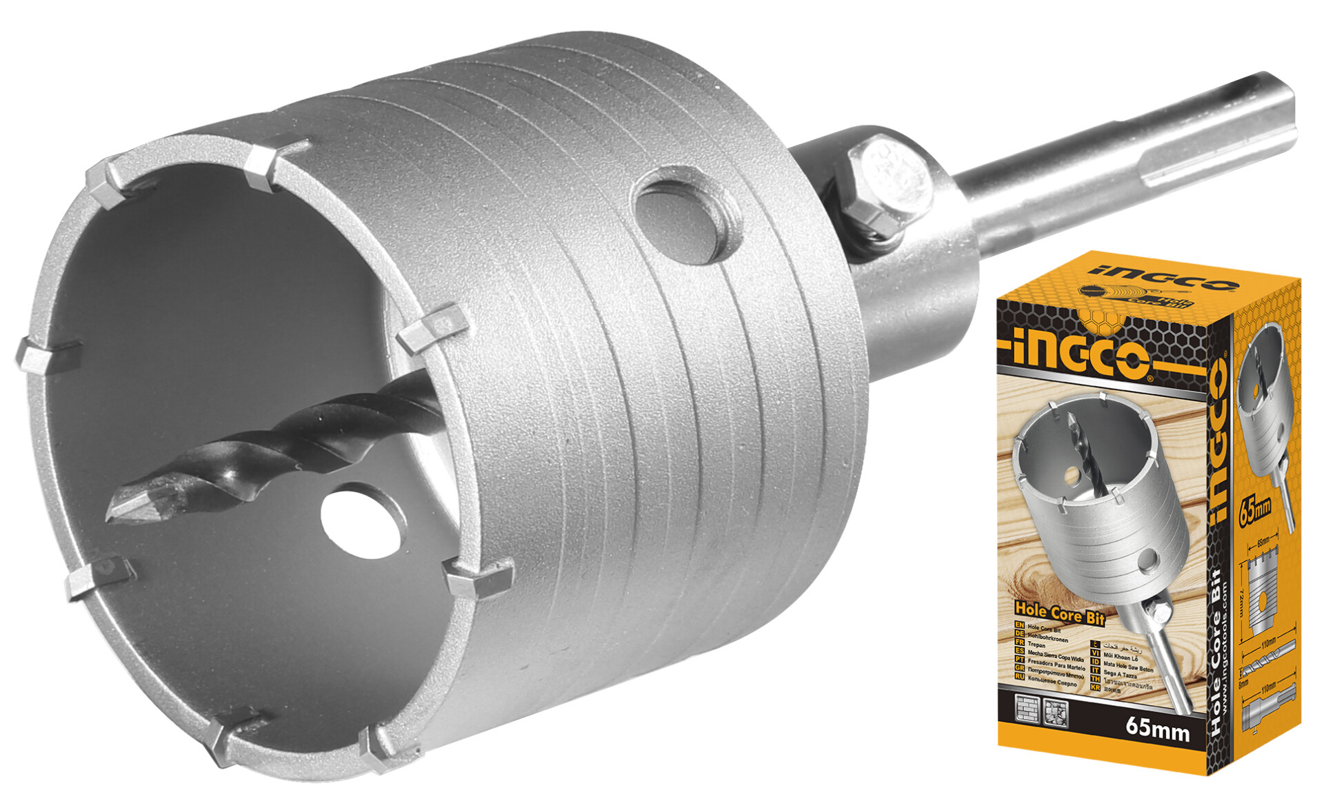 MECHA COPA DE WIDIA 65 MM BASTABO 65 MM INGCO HCB0651 