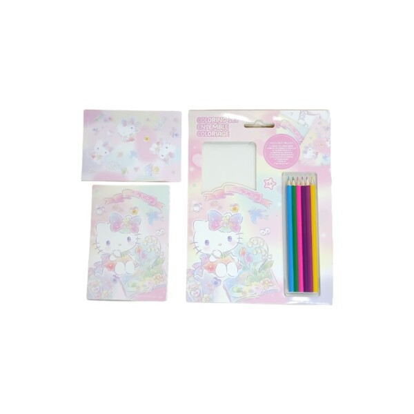 Kit para colorear Hello kitty Kit para colorear Hello kitty