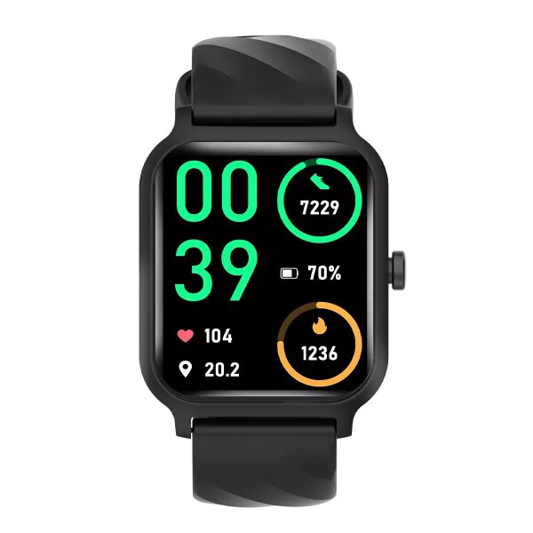 Reloj Inteligente Smartwatch Fitness Miccel Bluetooth IP68 Color Variante Negro