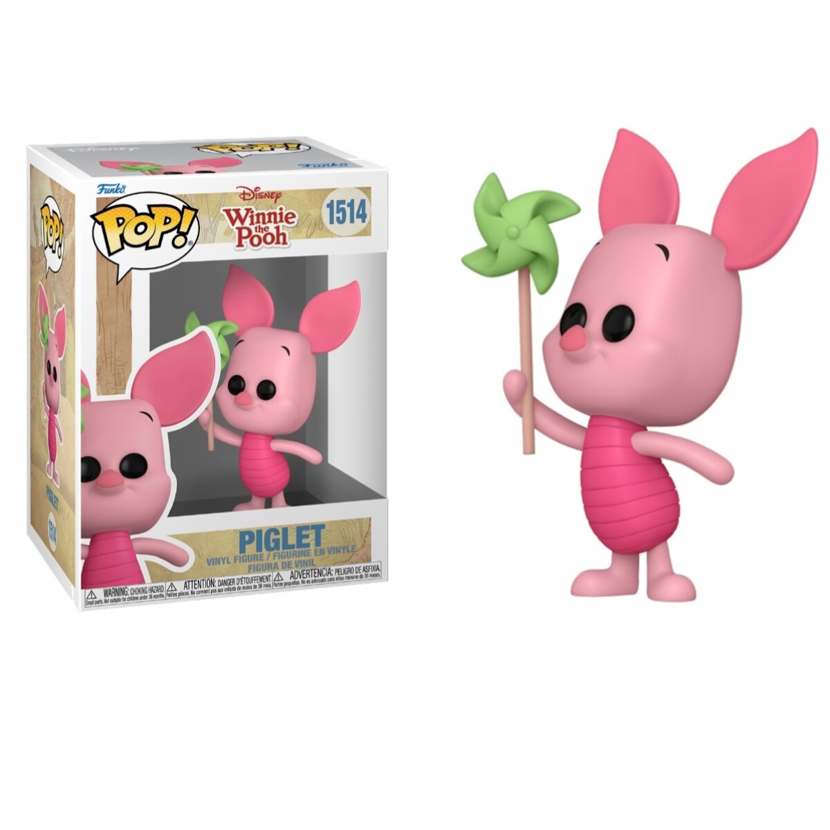 Figura Funko Pop Disney Winnie The Pooh - Piglet N° 1514 Ub 