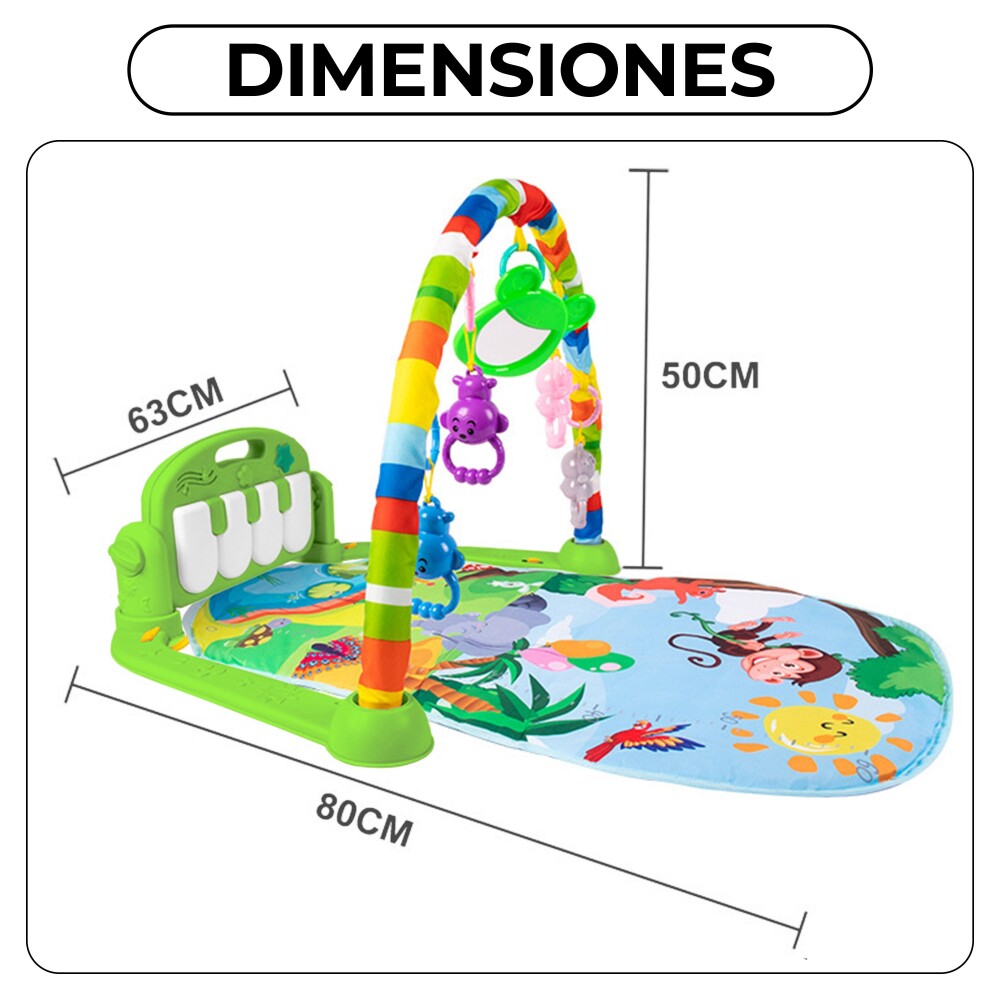 Gimnasio Musical Para Bebè Con Piano Gimnasio Musical Para Bebè Con Piano