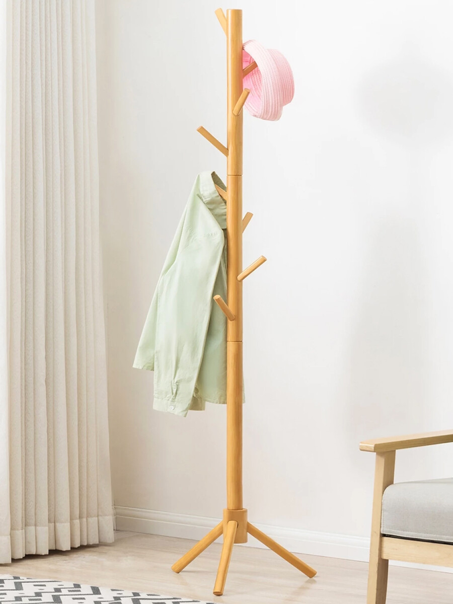 PERCHERO DE PIE UXMAL - MADERA 