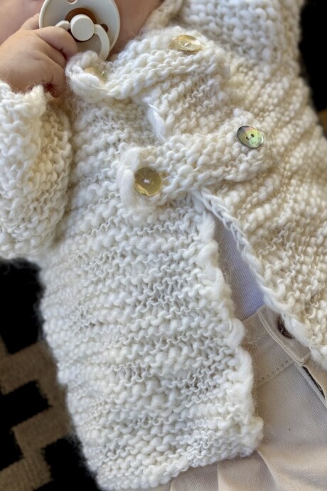 Saco New Born Blanco