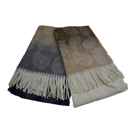 BUFANDA LANILLA C/FLECOS DISEÑO MANDALAS 220GR 190X60CM 35897 Q60 BUFANDA LANILLA C/FLECOS DISEÑO MANDALAS 220GR 190X60CM 35897 Q60