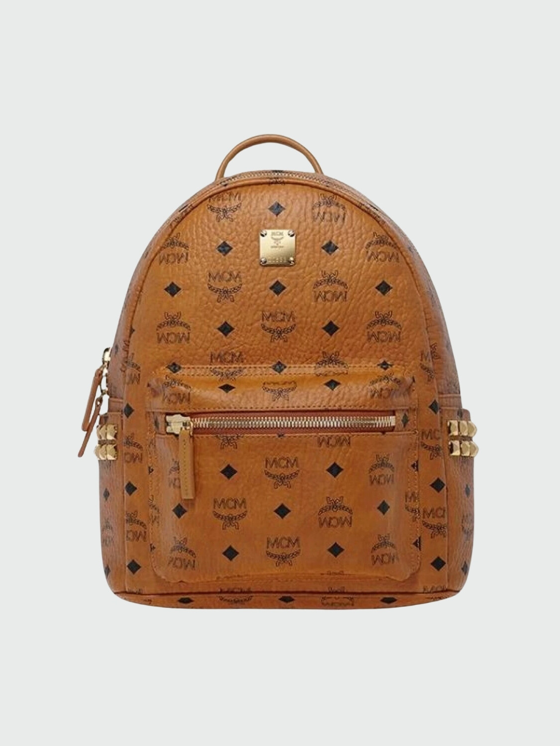 Mochila de lona revestida estampada con tachuelas, Stark 0