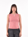 MUSCULOSA GUIONES ROJO