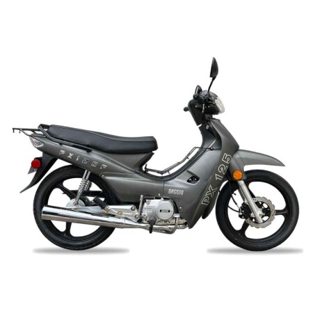 Moto Baccio Cub Px125 F Llanta De Aleacion Gris