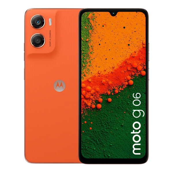 Motorola G06 4/256gb 4g NARANJA