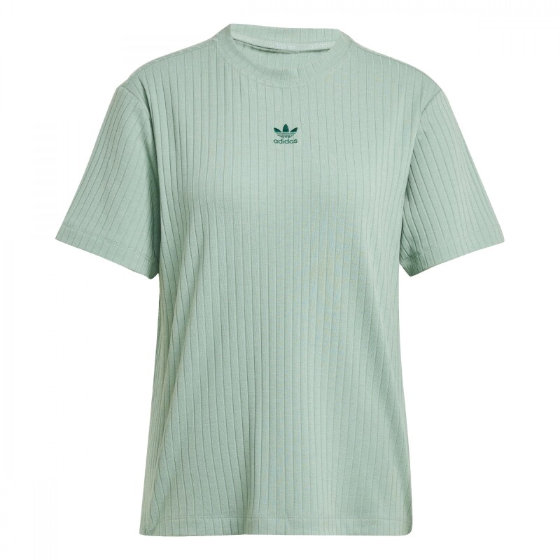 Remera Essentials Acanalado Ancho de Mujer Multicolor