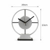 Reloj de Mesa en Hierro 20x23x8cm Reloj de Mesa en Hierro 20x23x8cm