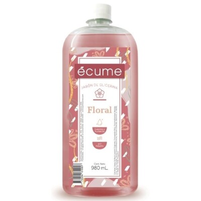Repuesto Jabón Ecume Floral 980 Ml. Repuesto Jabón Ecume Floral 980 Ml.