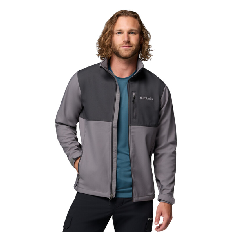 Ascender™ Softshell Jacket - City Grey, Shark GREY COOL