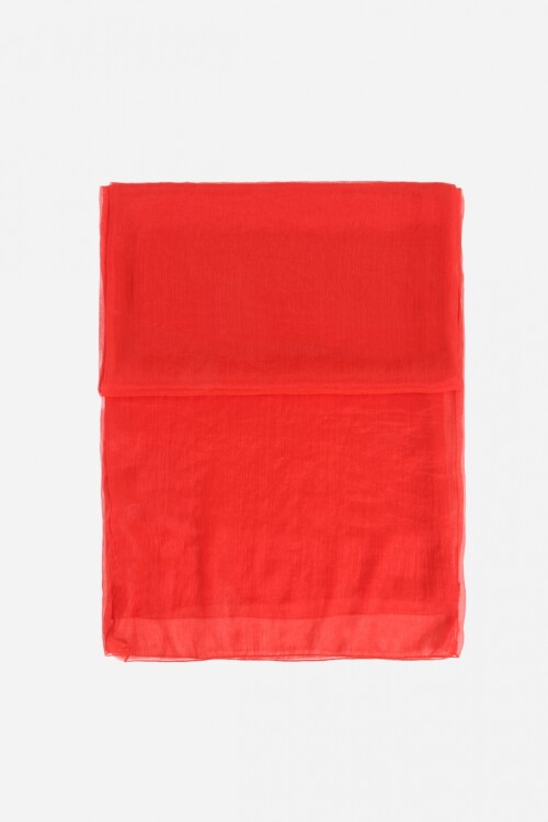 Pashmina lisa rojo