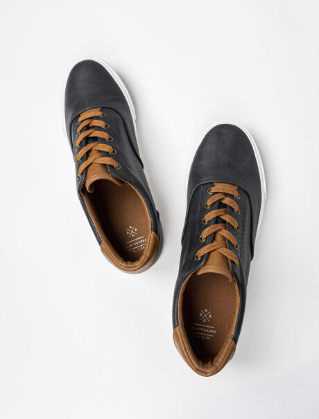 Champion perforado azul marino