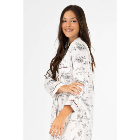 Camison cherry blossom saten Flores