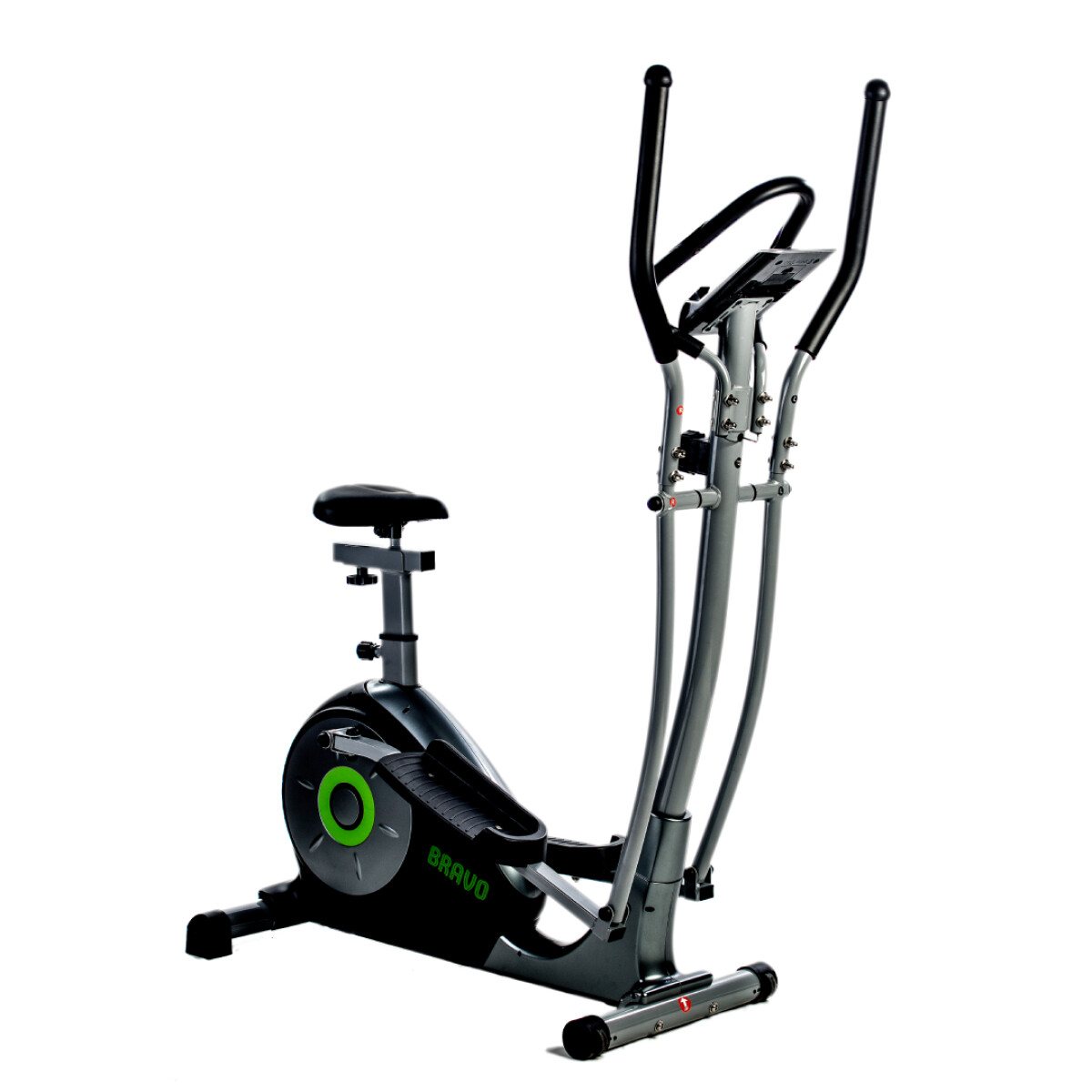 Eliptica 2 en 1 Bravo - Negro/Plateado 
