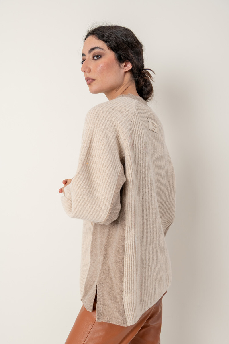 Buzo duo Beige