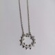 Cadena conjunto con colgante circulo Cadena conjunto con colgante circulo
