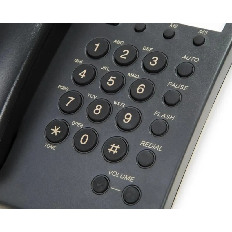 Telefono Fijo De Mesa Panasonic Alambrico Montable en pared Telefono Fijo De Mesa Panasonic Alambrico Montable en pared