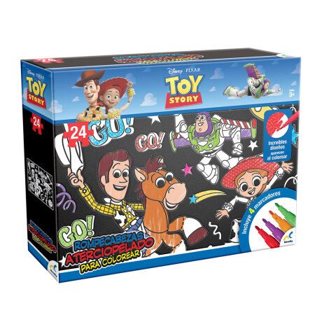 Puzzle Toy Story Terciopelo para Pintar 24 pcs Puzzle Toy Story Terciopelo para Pintar 24 pcs