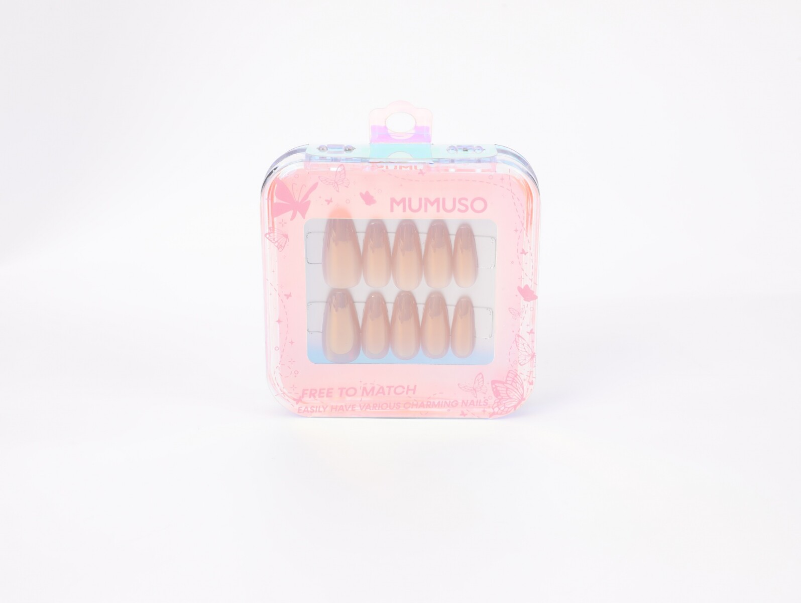 UÑAS POSTIZAS (BRILLO LUNAR) 