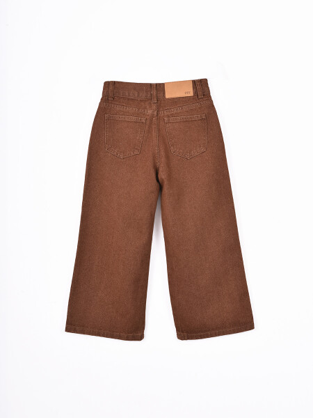 JEAN CRISTAL PRINTED MARRON