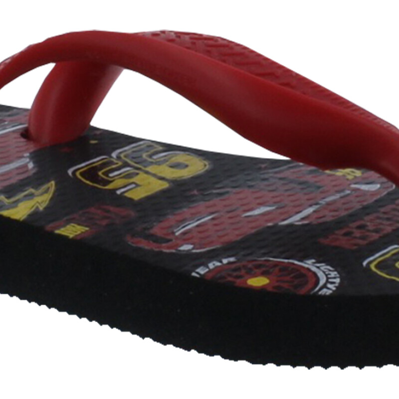 Sandalias Infantiles Havaianas Kids Cars Negro