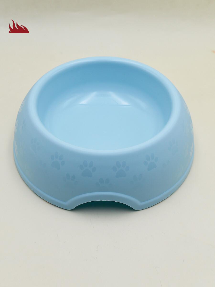 PLATO P/MASCOTA 29.5 X 20 X 9CM - AZUL CLARO 