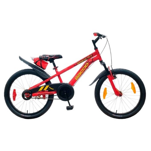 Bicicleta Infantil Bambino DLX - Rodado 20 - Baccio Rojo
