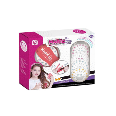 Juego para decorar el peinado con brillos Sc