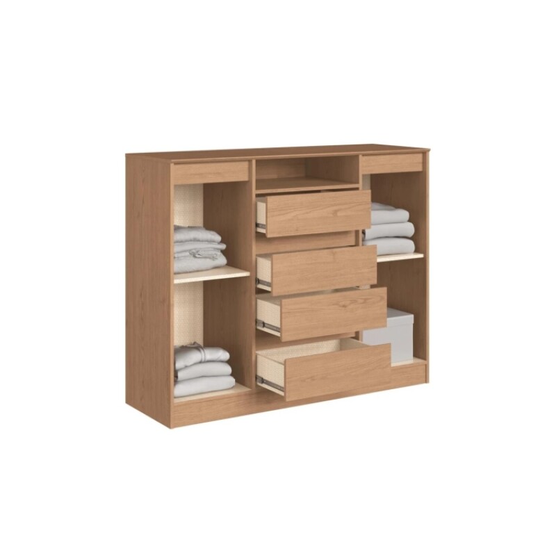 Comoda 4 Cajones 2 Puertas Noble Angelin Comoda 4 Cajones 2 Puertas Noble Angelin