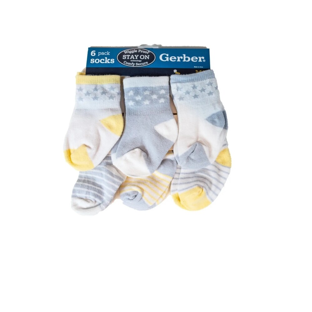 Set medias Gerber x 6 Estrellas Set medias Gerber x 6 Estrellas