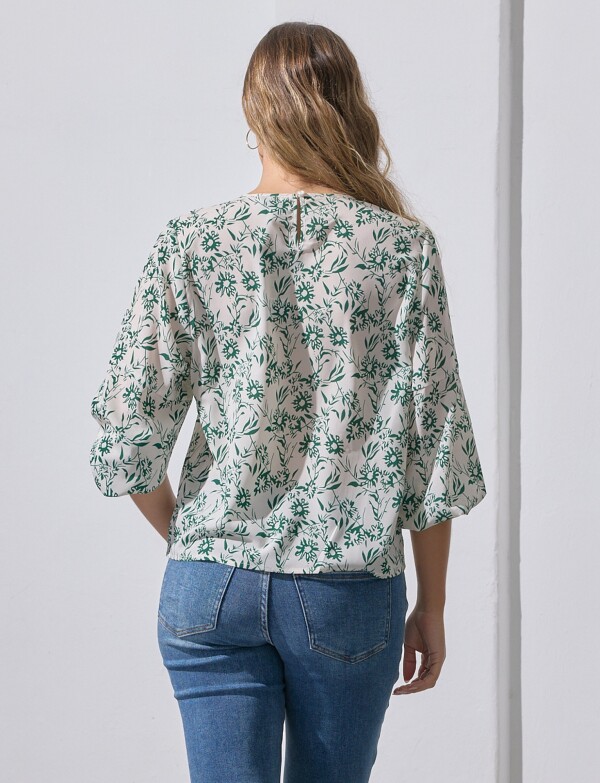 Blusa Mga Balloon VERDE/MULTI