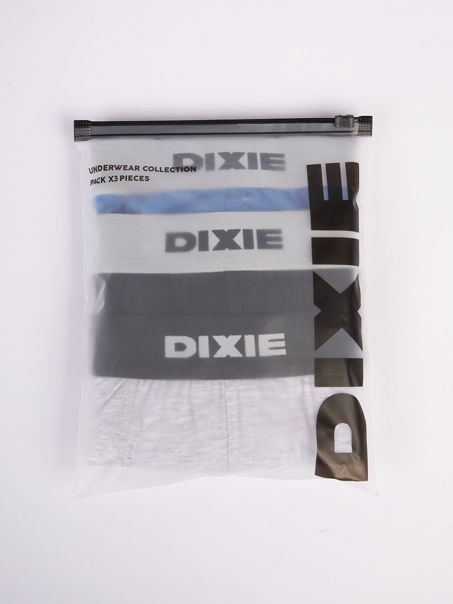 BOXER MERUN DIXIE - Azul/negro/gr Cl 