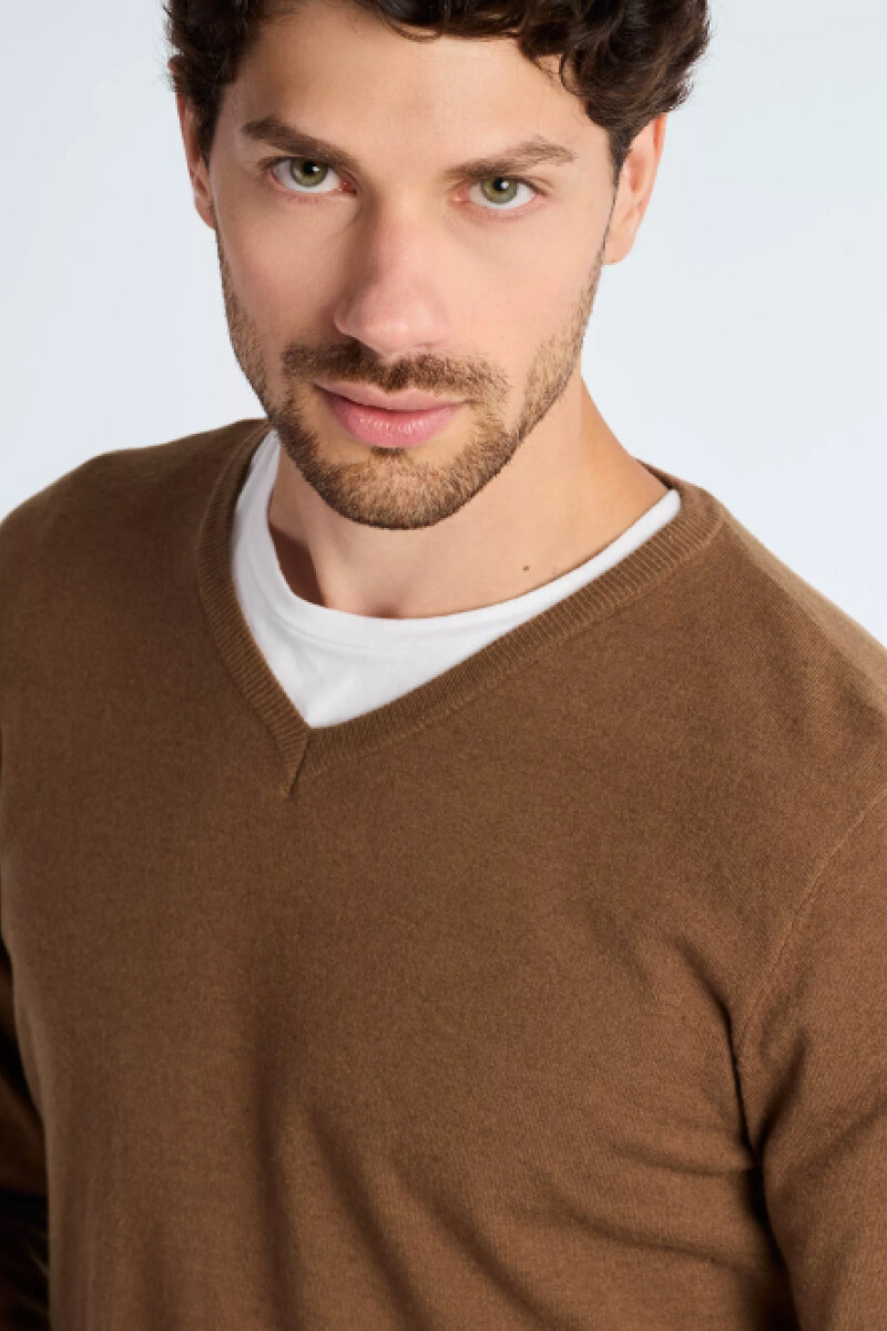 Sweater Brass Chocolate