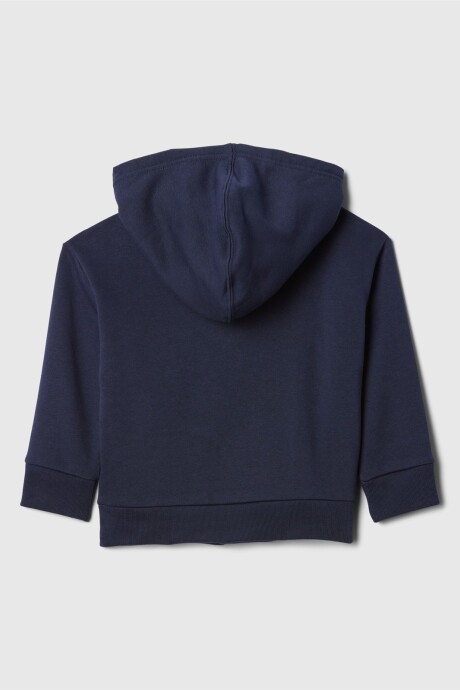 Buzo Canguro Con Cierre Logo Gap Toddler Niño Tapestry Navy