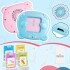 Tarjetas Interactivas Aprende Inglés Español Infantil Niños Variante Color Azul