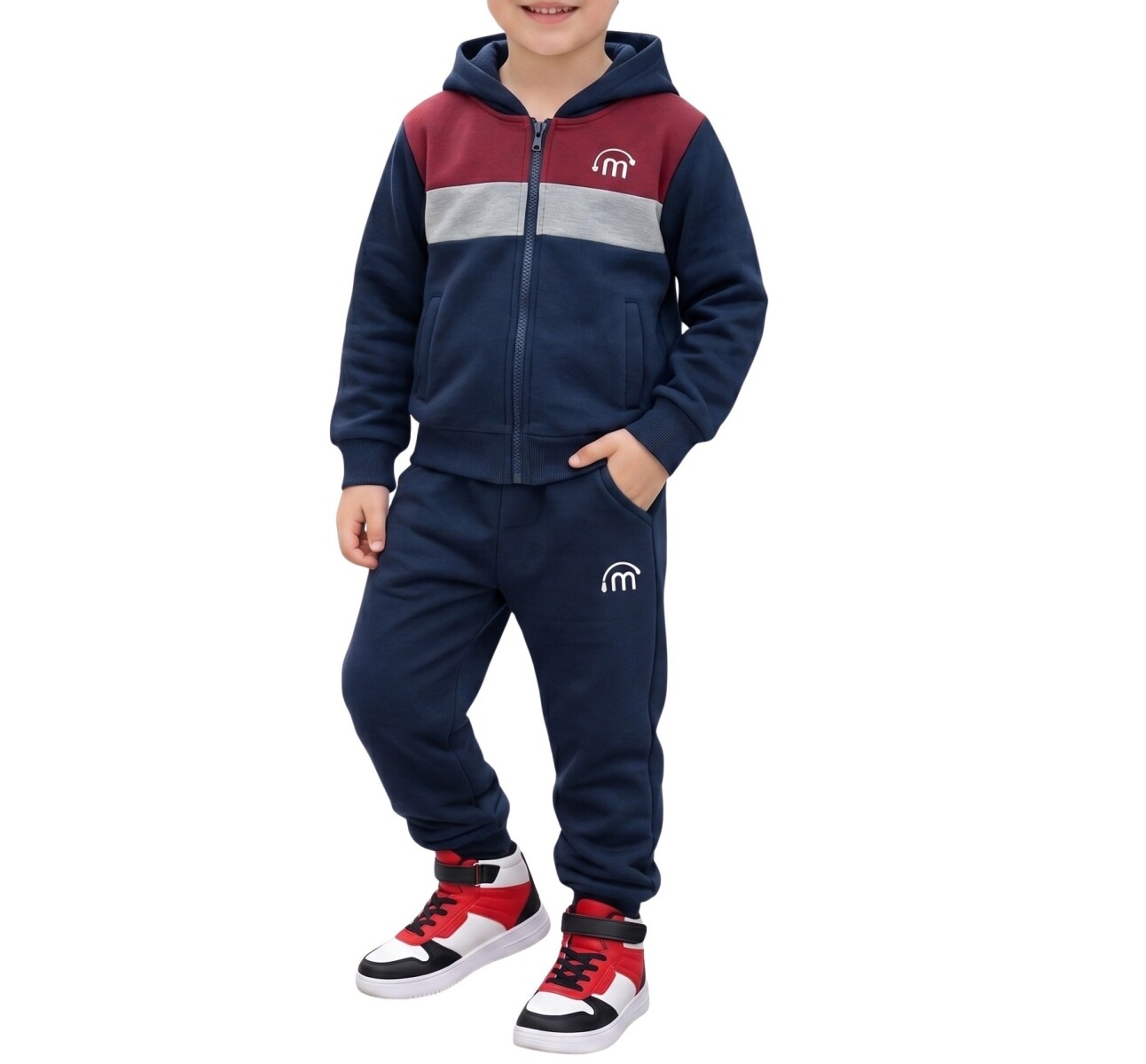 MICOMIC SET - NAVY/RED 