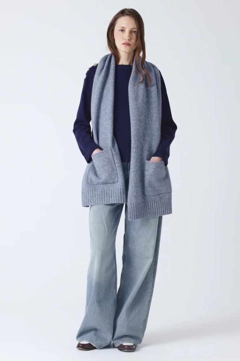 BUFANDA TEJIDO Denim