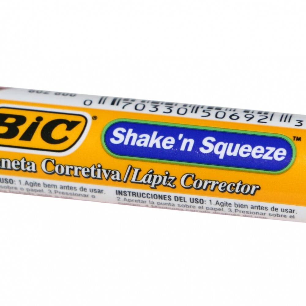 LAPIZ CORRECTOR BIC SHAKE N SQUEEZE LAPIZ CORRECTOR BIC SHAKE N SQUEEZE