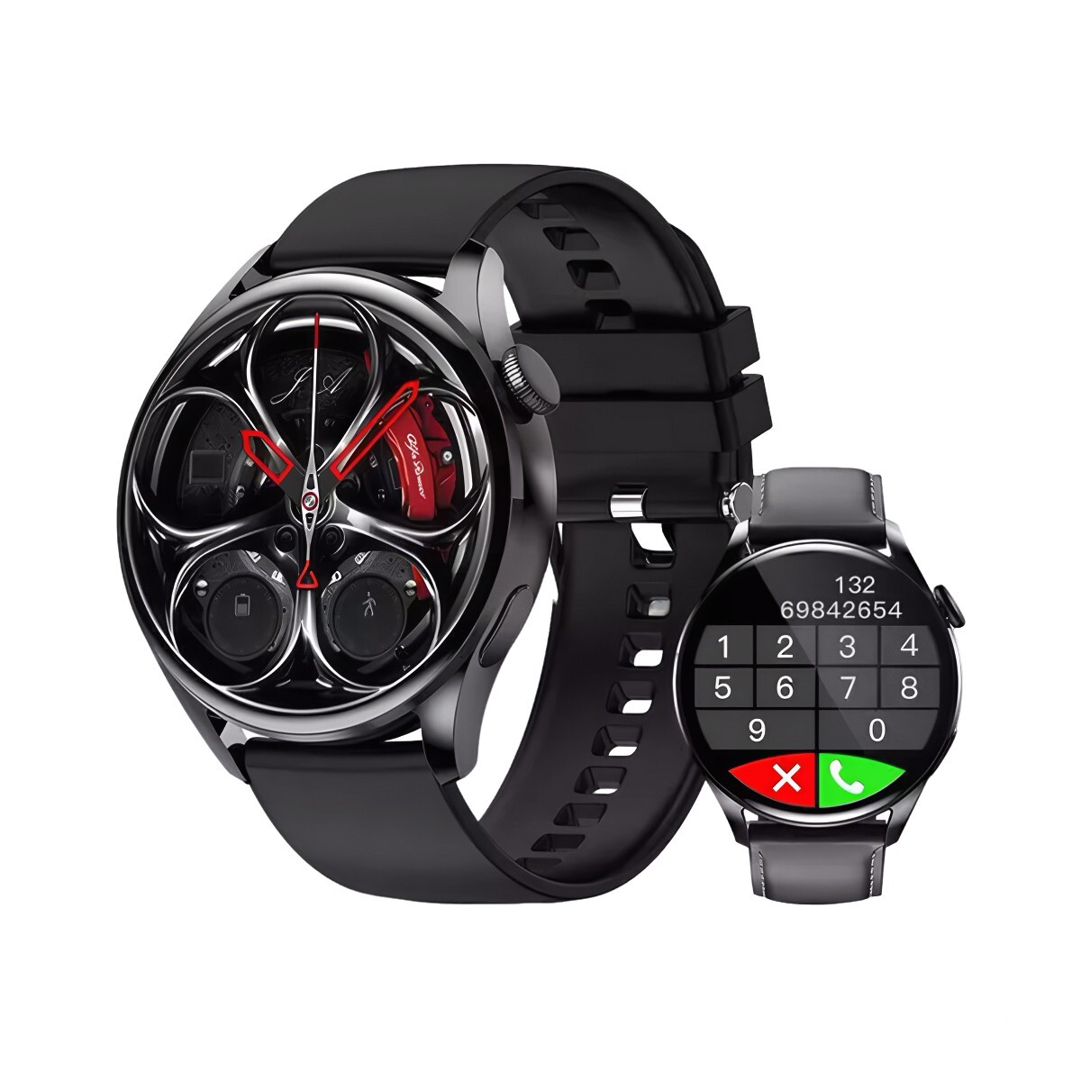 RELOJ SMARTWATCH GT5 LAXAS FIT COLOR NEGRO 