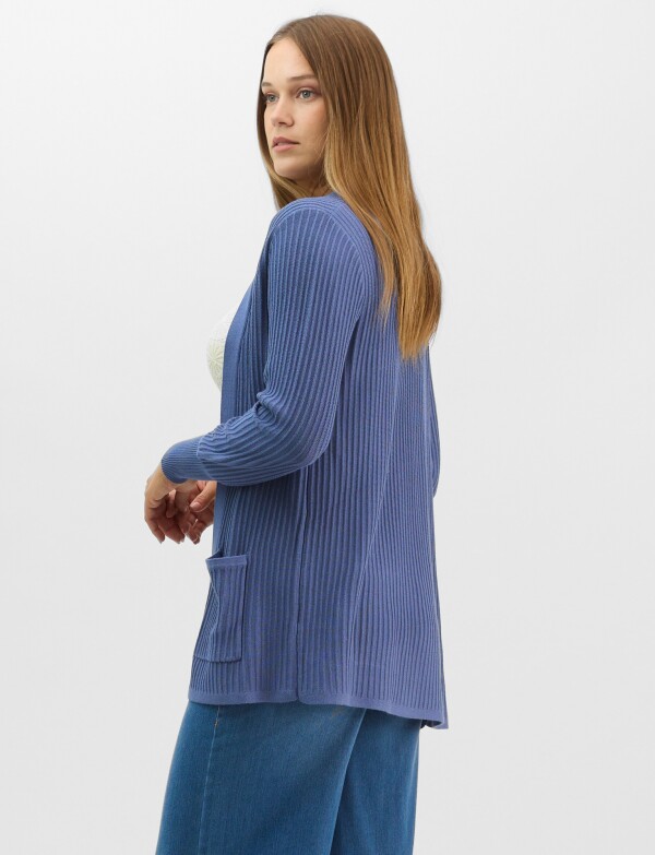 Cardigan Abierto AZUL