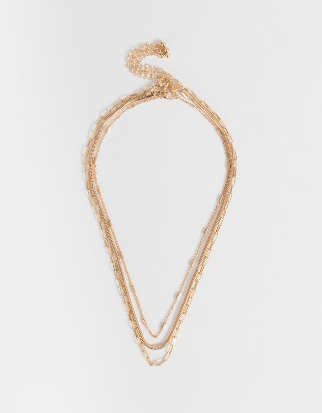 Collares Cortos De metal Collar Corto De Metal - Dorado