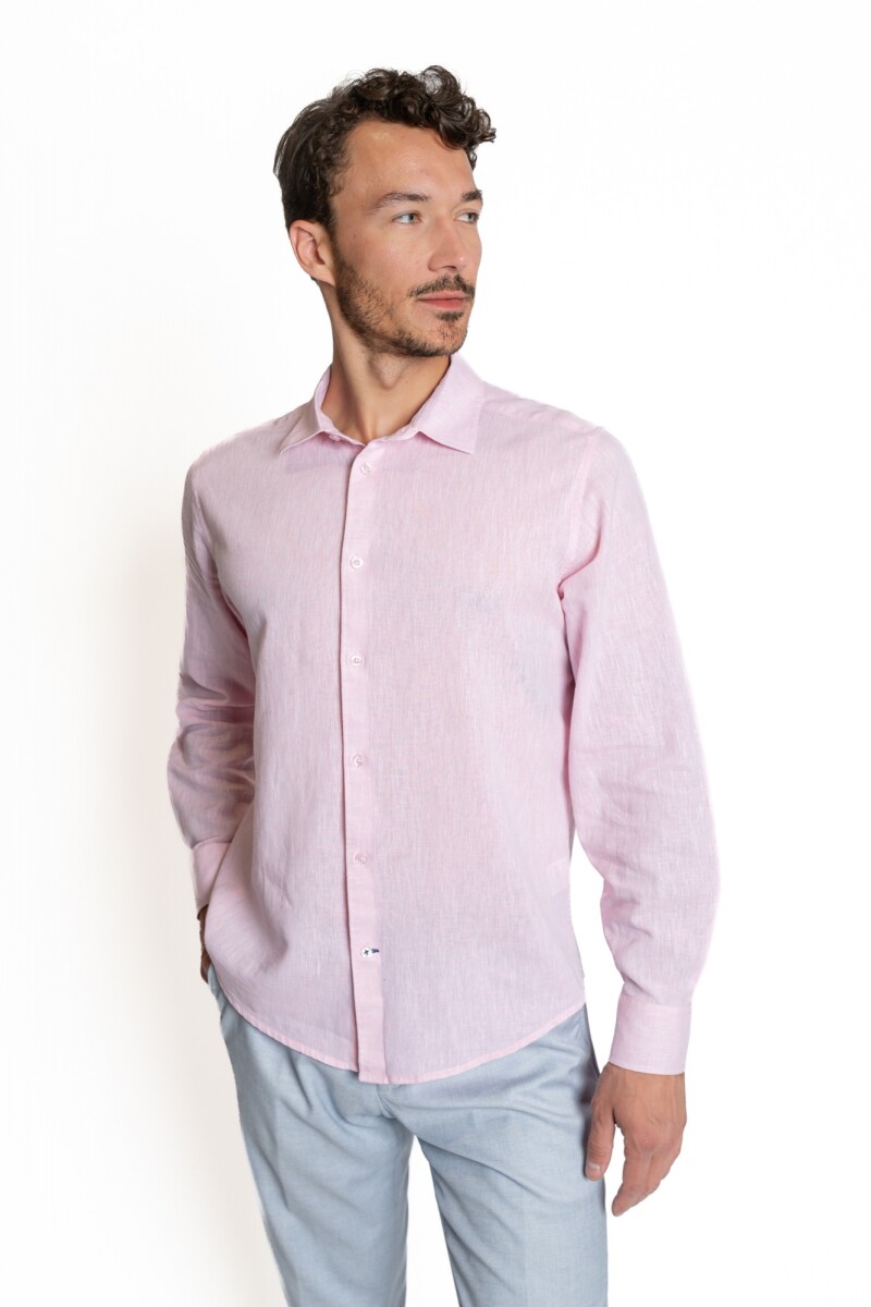 Camisa Lino-Cotton Guarnieri - ROSA 