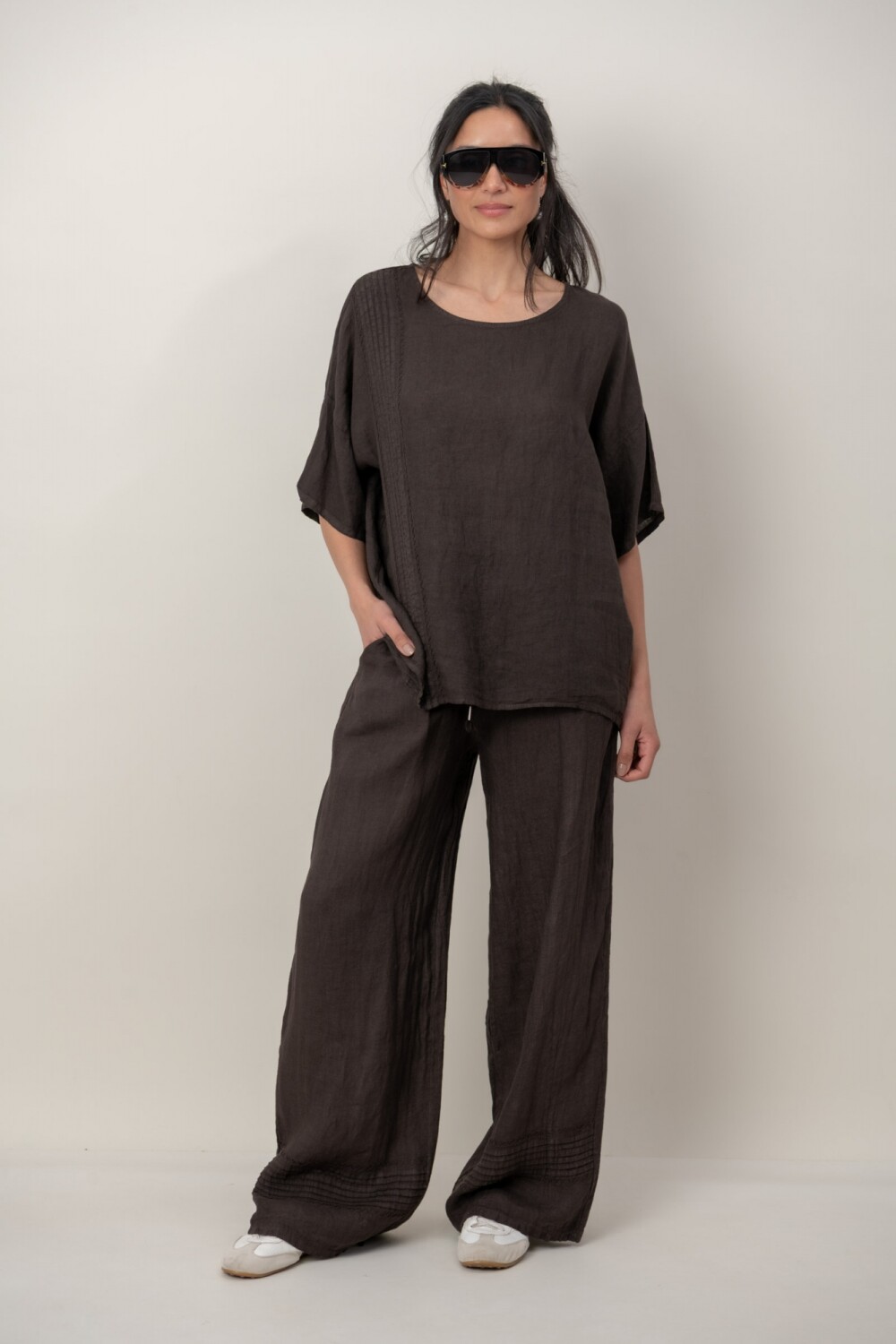 BLUSA PETRA Chocolate