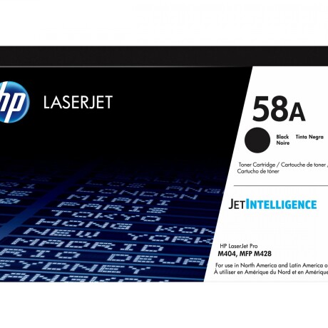 HP 58A - Negro - original - LaserJet - cartucho de tóner (CF258A) - para LaserJet Pro M404dn, M404dw, M404n, M428fdw, MFP M428dw HP 58A - Negro - original - LaserJet - cartucho de tóner (CF258A) - para LaserJet Pro M404dn, M404dw, M404n, M428fdw, MFP M428dw