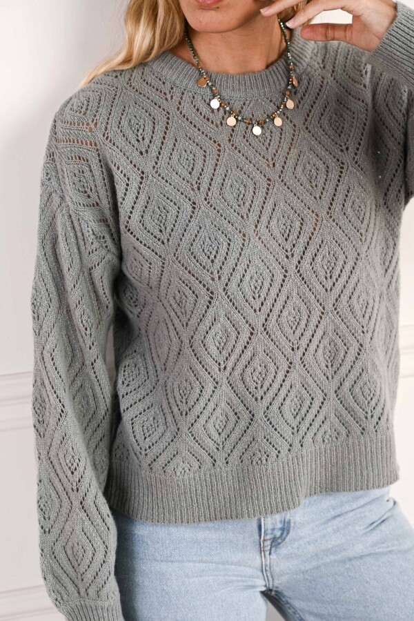 Sweater Textura Menta